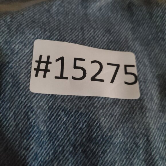 Levis Jeans Womens Size 27 Tall Blue 94 Baggy Distressed Denim Straight *Read* - Picture 14 of 14
